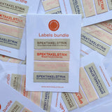 Label, Spektakelstrik bundle