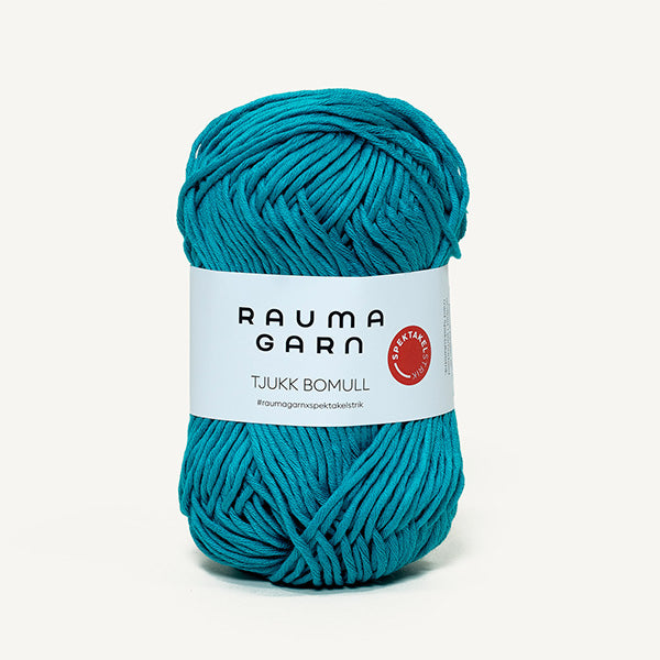 Tjukk Bomull turkis [353]