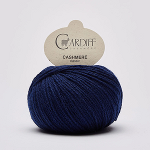 Cardiff Cashmere Classic indaco [638]
