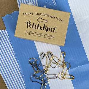 Maskemarkører, "Count your stitches with PetiteKnit"