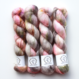 Mohair Silk fiori