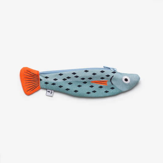 Fiskepung lille hvilling, blå