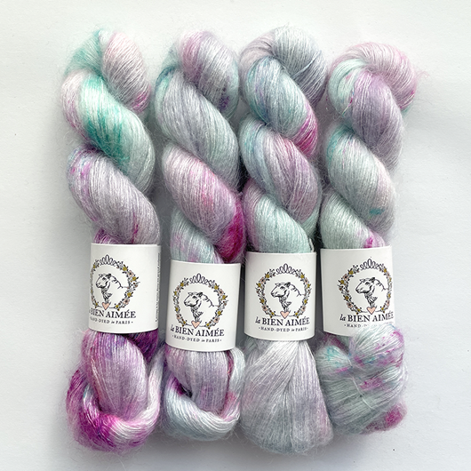 Mohair Silk Waterlilies