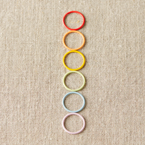Cocoknits Opening Colored Stitch Markers, jumbo
