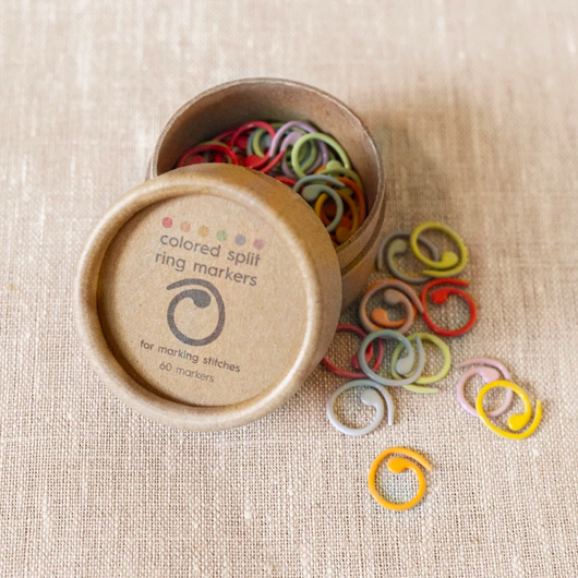 Cocoknits Colored Open Stitch Markers